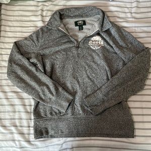 Roots Canada half zip crewneck